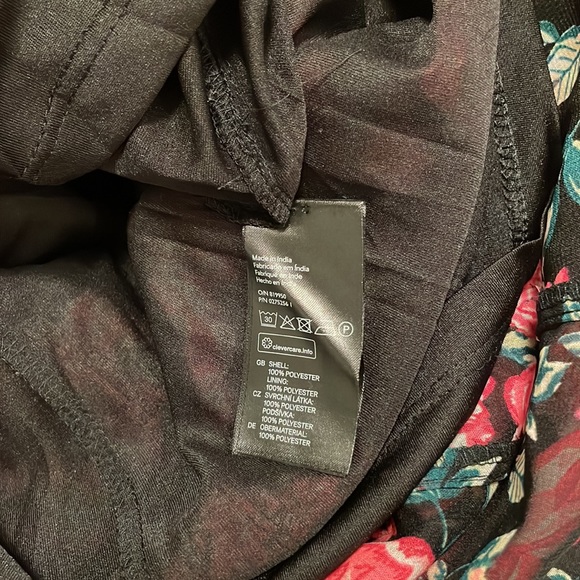 H&M floral chiffon maxi dress, US 4 - Picture 4 of 4